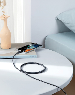 Logotrade dāvanas foto: Anker USB-C uz USB-C kabelis 1,8 metri 60 W