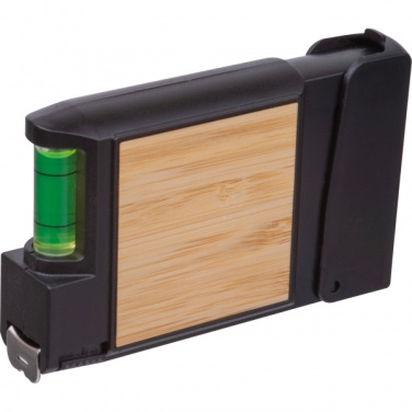 Logotrade Ideja dāvanas foto: 3 metru mērlente ar līmeņrādi HALIFAX