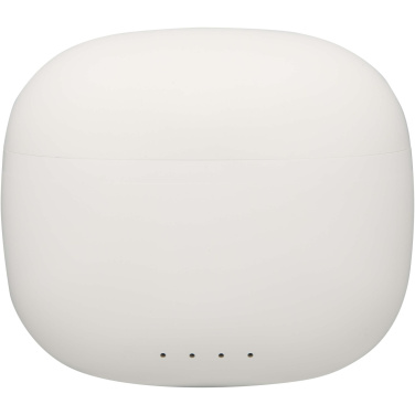 Logotrade dāvanas foto: Alterf pārstrādātas plastmasas patiesi bezvadu Bluetooth® austiņas ar silikona ausu uzgaļiem