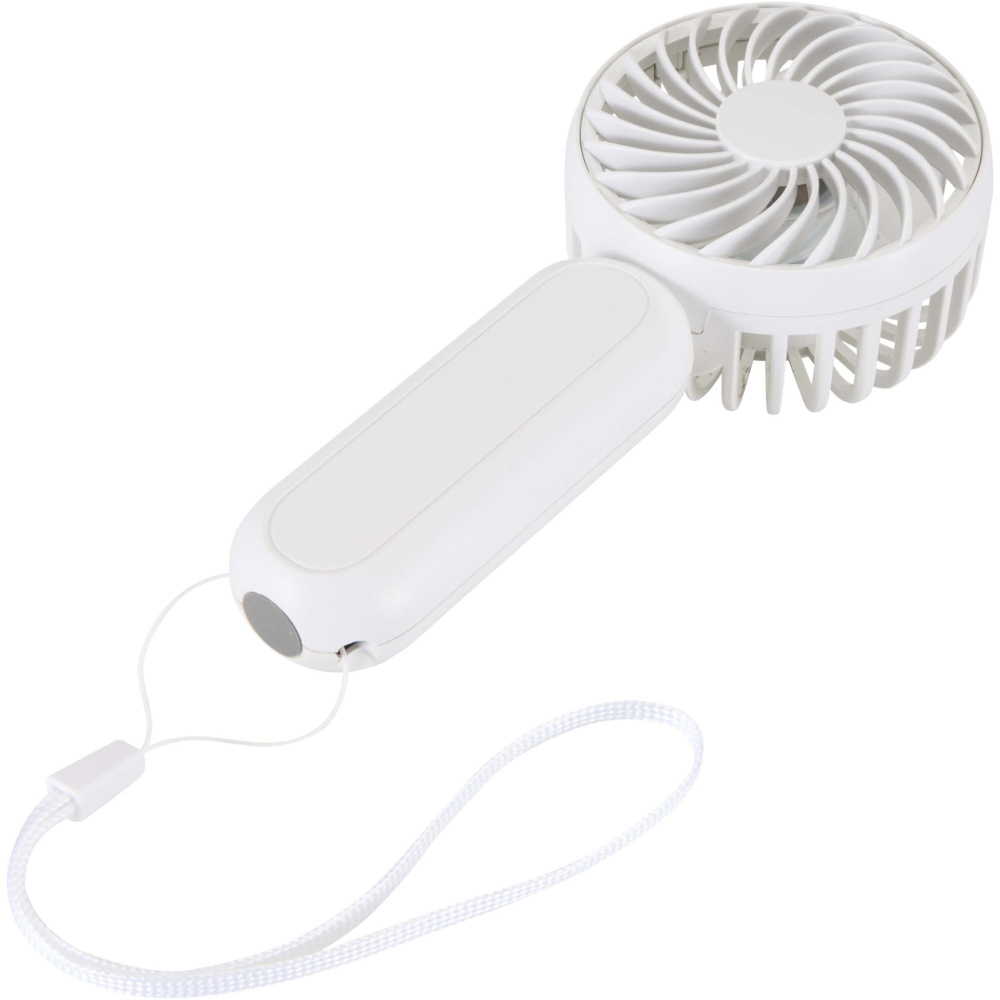 Logotrade korporatīvās dāvanas foto: Aervia pārnēsājamais ventilators no pārstrādātas plastmasas