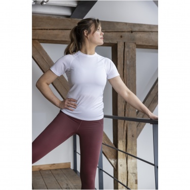 Логотрейд pекламные подарки картинка: Niagara спортивная женская футболка с коротким рукавом