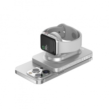 Логотрейд pекламные cувениры картинка: Банк питания Urban Vitamin Malibu RCS пластик/алюминий 5000 мАч