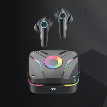 Логотрейд pекламные cувениры картинка: Игровые наушники с RGB-подсветкой и ENC