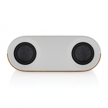 Лого трейд pекламные подарки фото: Динамик Oregon RCS из переработанного пластика и пробки мощностью 10 Вт