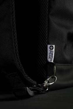 Лого трейд pекламные cувениры фото: Рюкзак Swiss Peak RFID для ноутбука 15", без ПВХ