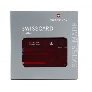 Логотрейд бизнес-подарки картинка: SwissCard Quattro Victorinox