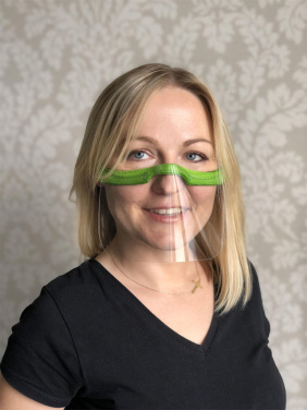 Логотрейд pекламные продукты картинка: Защитный экран KALIPSO - прозрачная маска для рта и носа 1447162