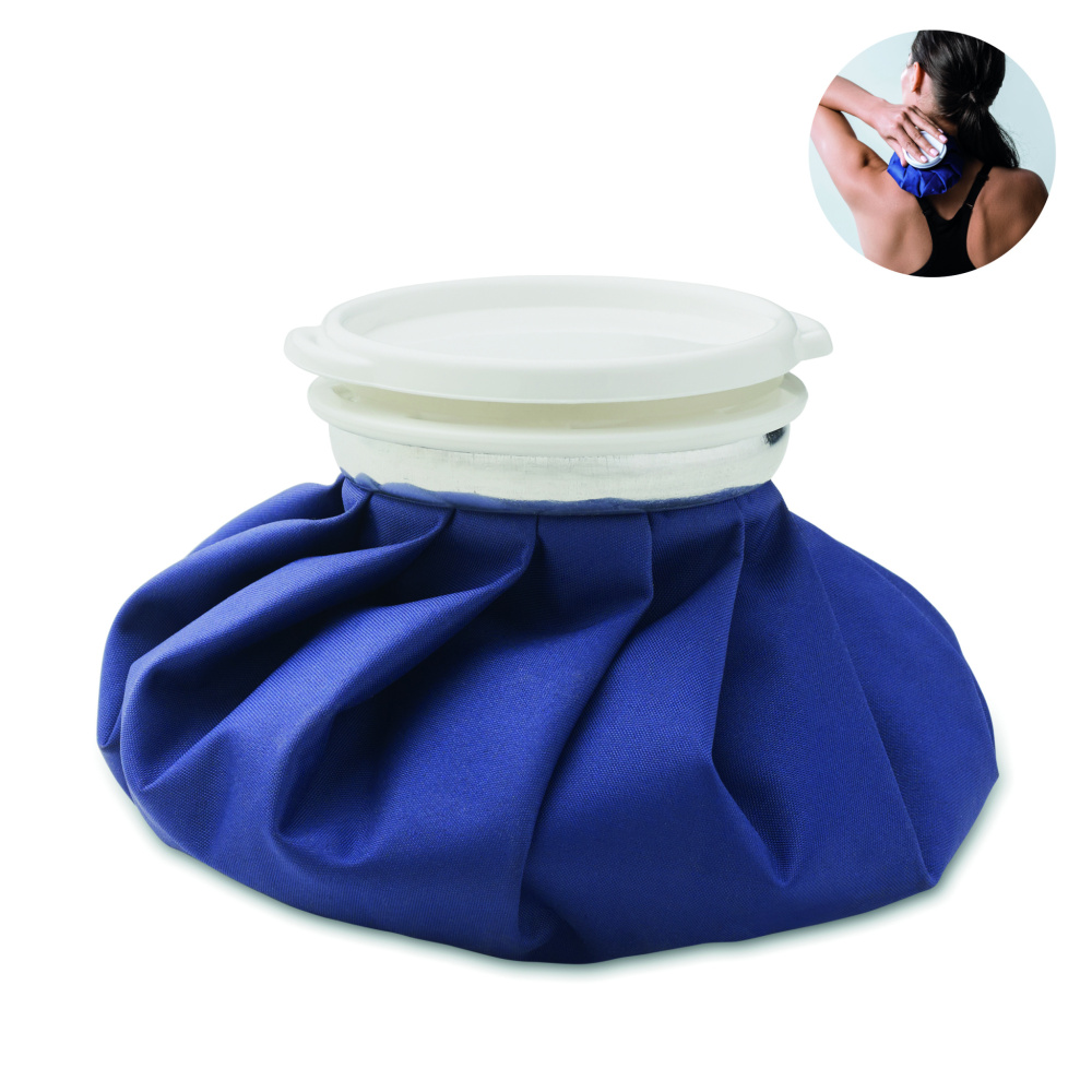 Логотрейд pекламные подарки картинка: Reusable polyester ice pack