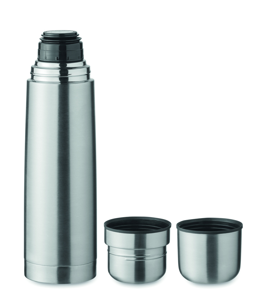 Лого трейд pекламные подарки фото: Double wall flask 750ml
