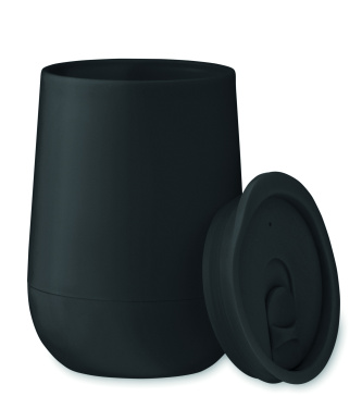 Логотрейд pекламные cувениры картинка: PP Double wall tumbler 300 ml