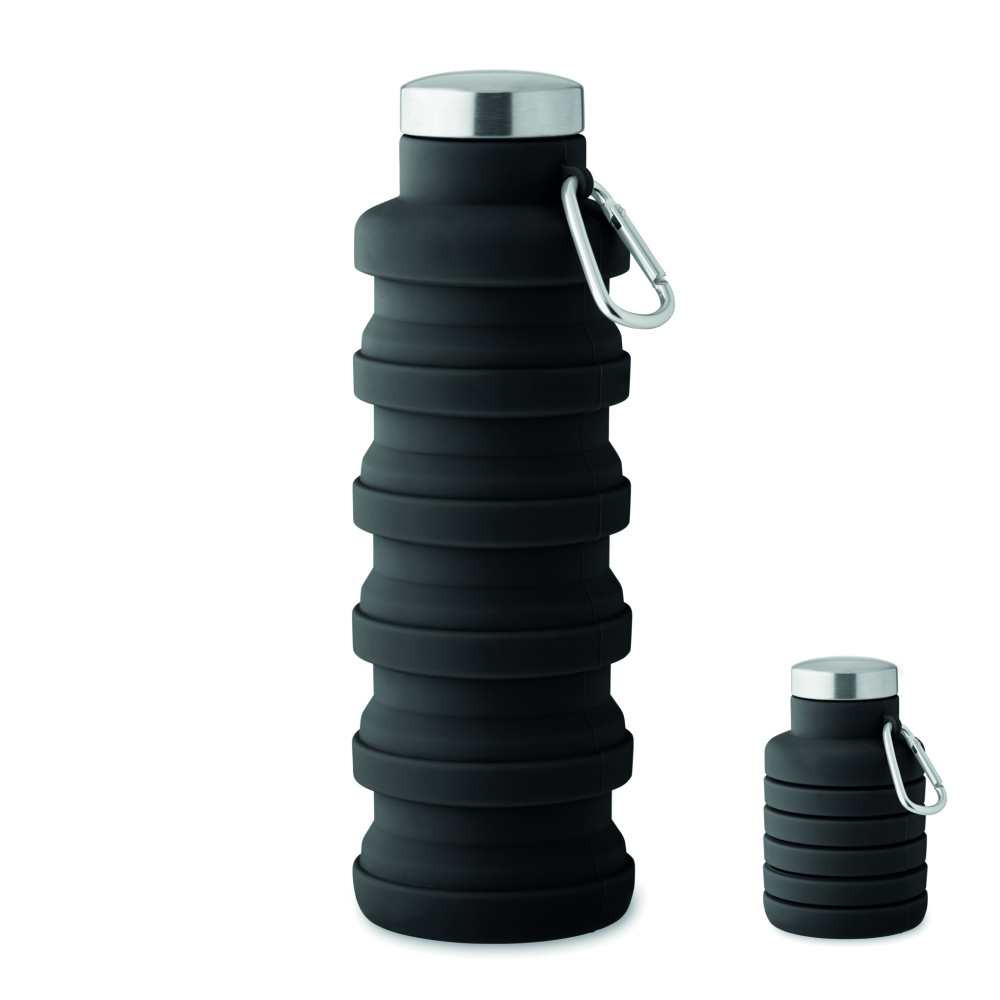 Лого трейд pекламные подарки фото: Collapsible bottle 500ml