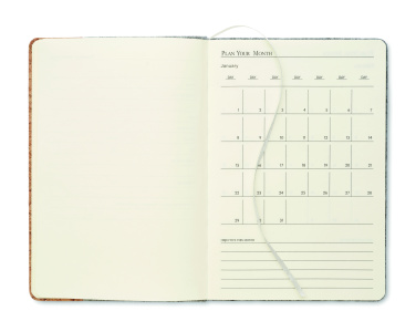 Лого трейд pекламные подарки фото: A5 RPET cork notebook