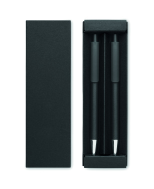 Логотрейд pекламные cувениры картинка: Recycled aluminium pen set