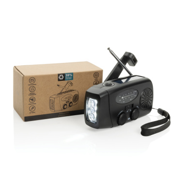 Лого трейд бизнес-подарки фото: Аварийная радиостанция RescueWave RCS из переработанного пластика