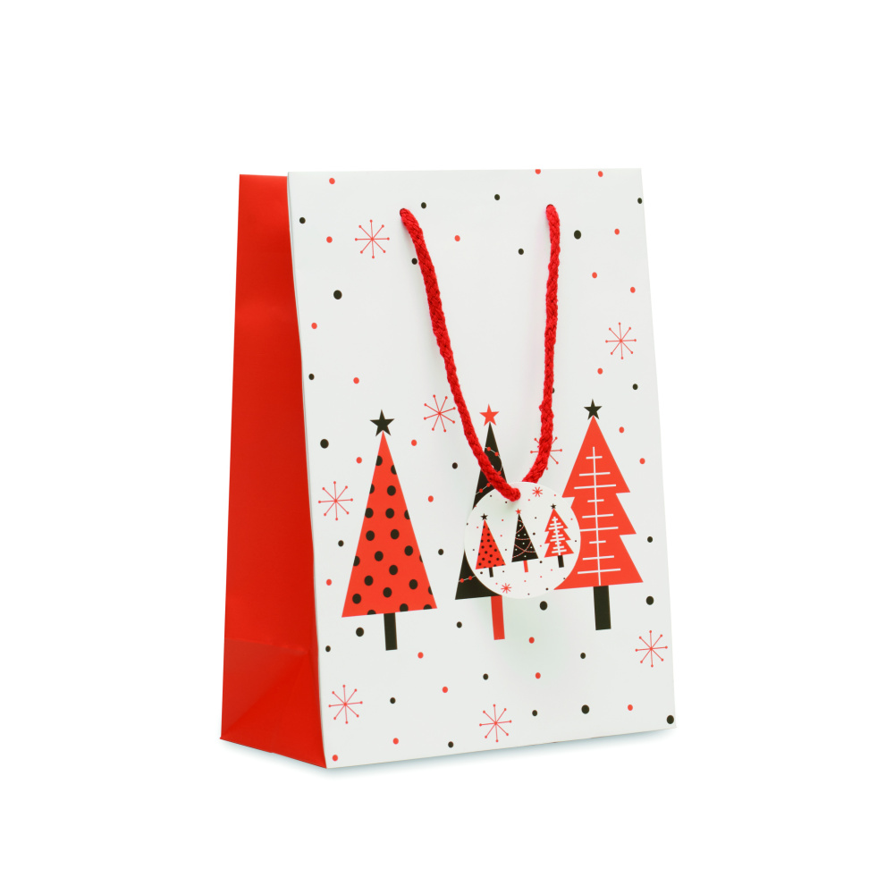 Лого трейд pекламные подарки фото: Gift paper bag medium