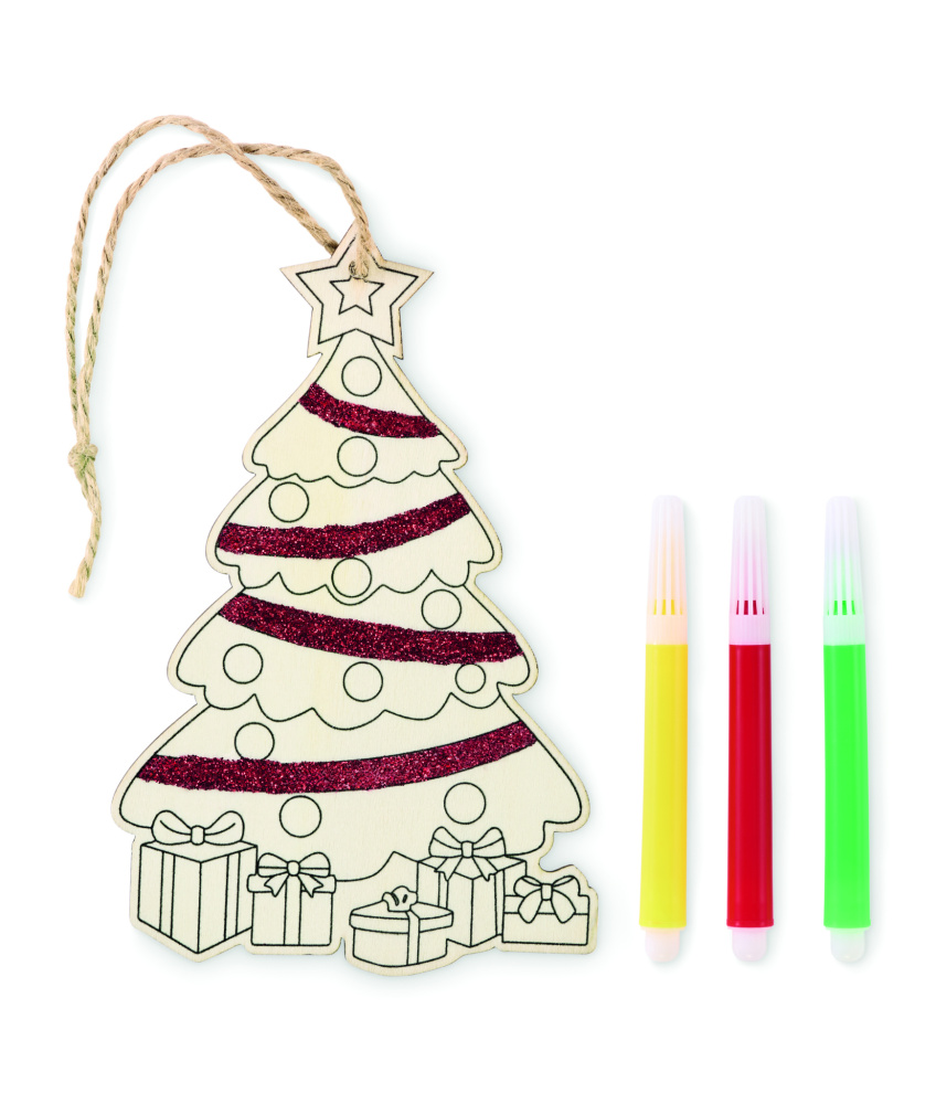 Логотрейд pекламные подарки картинка: Christmas tree ornament
