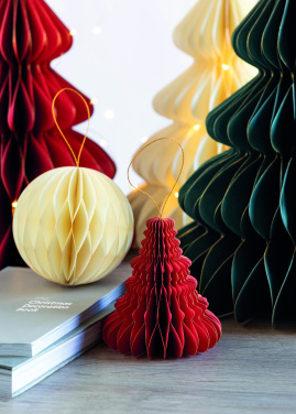 Лого трейд бизнес-подарки фото: Christmas paper tree hanger