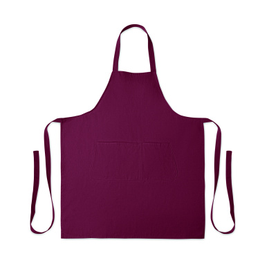 Лого трейд бизнес-подарки фото: Organic cotton apron 240 gr/m²