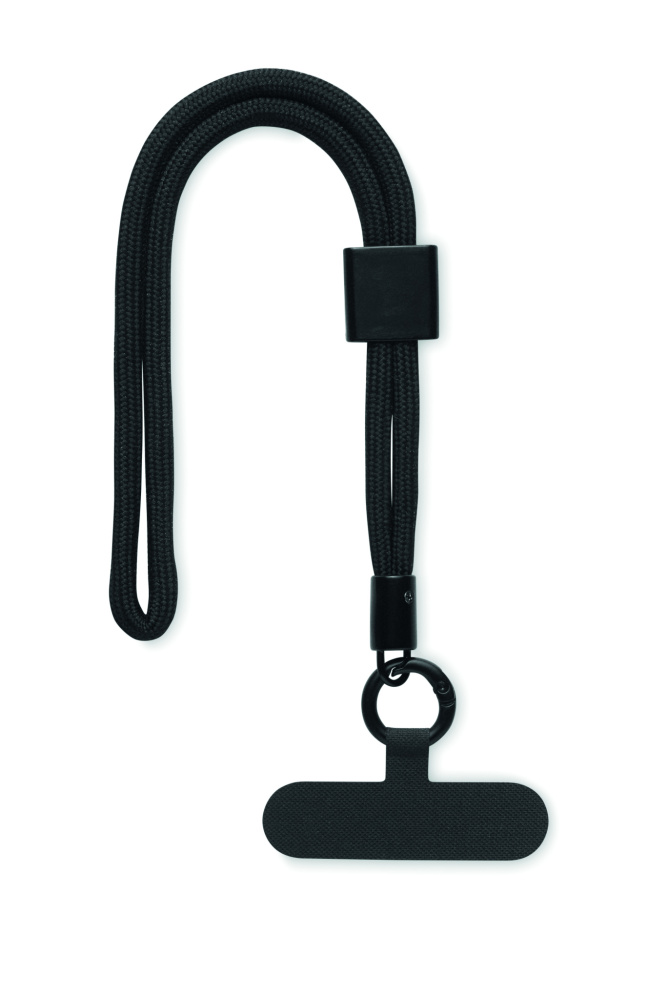 Логотрейд pекламные продукты картинка: RPET phone wrist cord