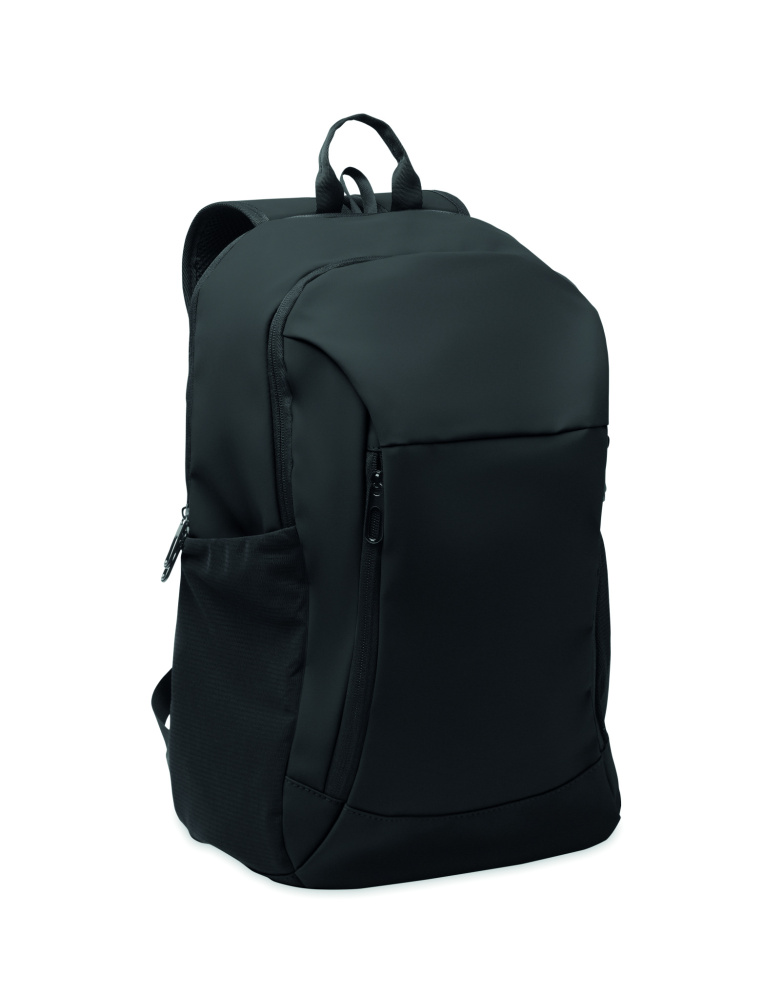 Лого трейд бизнес-подарки фото: 15" soft PU laptop backpack