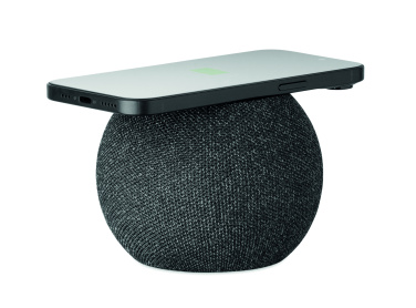 Лого трейд бизнес-подарки фото: 15W wireless charger speaker