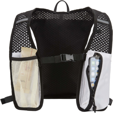 Лого трейд pекламные cувениры фото: Nomad жилет для бега из переработанного материала, сертифицированного согласно GRS, с питьевой системой на 5 л