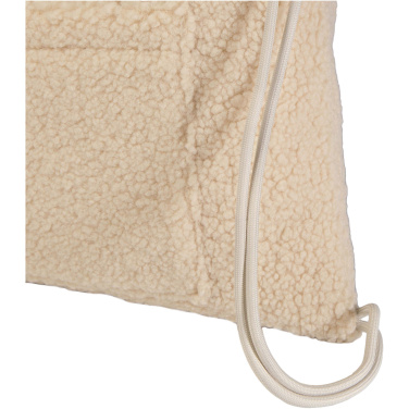 Логотрейд pекламные подарки картинка: Bear рюкзак со шнурком из переработанной шерпы GRS объемом 9 л