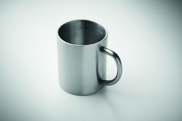 Логотрейд pекламные подарки картинка: Recycled stainless steel mug