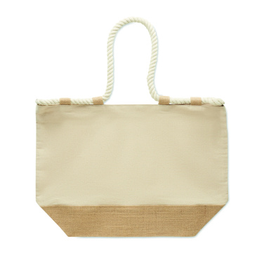 Лого трейд pекламные подарки фото: Canvas beach bag