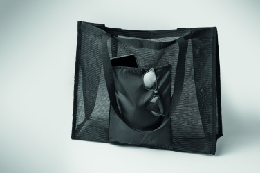 Лого трейд бизнес-подарки фото: RPET mesh shopping bag