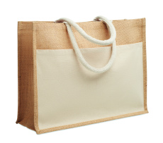 Jute shopping bag