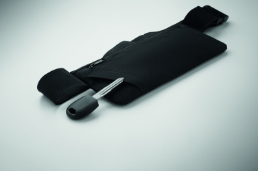 Логотрейд pекламные cувениры картинка: Sports waist bag 600D RPET