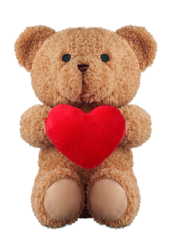 Лого трейд бизнес-подарки фото: Teddy bear with heart 23cm