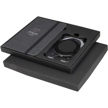 Логотрейд pекламные подарки картинка: Подарочный набор Kern с блокнотом в твердой обложке формата A6 и кошельком MagSafe