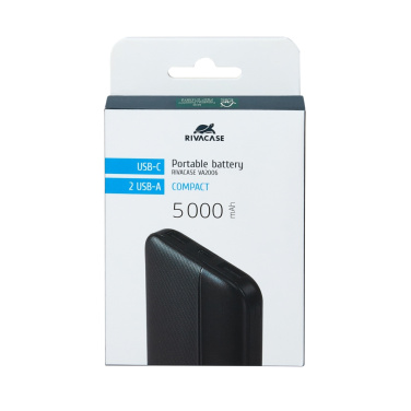 Логотрейд бизнес-подарки картинка: Power Bank VA2006 5000 mAh RIVACASE