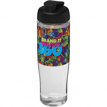 Logotrade profilreklam bild: H2O Active® Tempo 700 ml sportflaska med uppfällbart lock