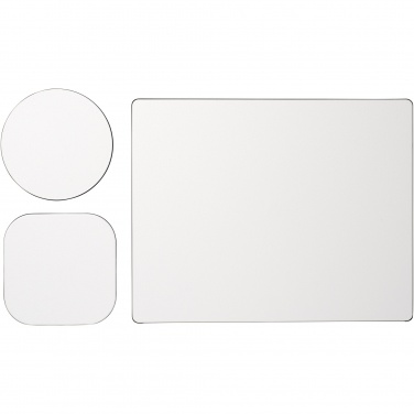 Logotrade presentreklam bild: Brite-Mat® Set 1 med musmatta och underlägg