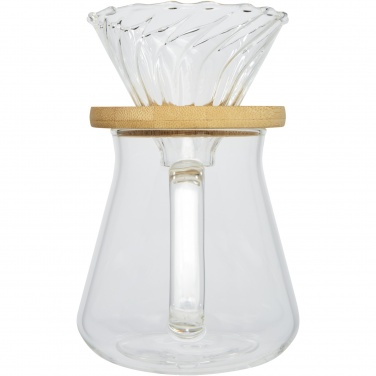 Logotrade reklamprodukter bild: Geis 500 ml kaffebryggare av glas