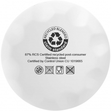 Logotrade profilreklam bild: Cove 500 ml vakuumisolerad flaska av RCS-certifierat återvunnet rostfritt stål 