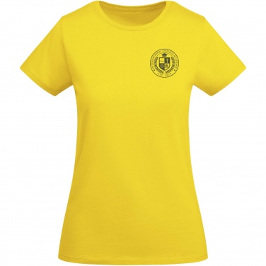 Logotrade profilreklam bild: Breda kortärmad T-shirt för dam