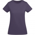 Breda kortärmad T-shirt för dam, Lila
