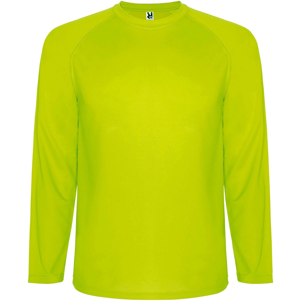 Logotrade profilreklam bild: Montecarlo långärmad sport t-shirt för barn