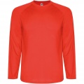 Montecarlo långärmad sport t-shirt för barn, Röd