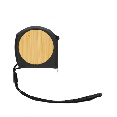 Logotrade profilprodukter bild: RCS återvunnen plast och bambu måttband 5M/19mm