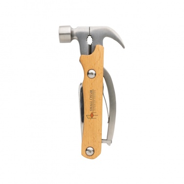 Logotrade profilreklam bild: Multitool hammare i trä