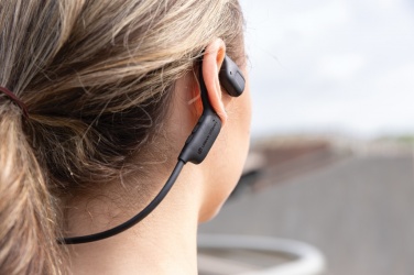 Logotrade presentreklam bild: Urban Vitamin Glendale luftledande hörlurar RCS rplast