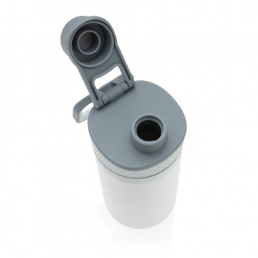 Logotrade kampanjprodukter bild: Vakuumflaska i stainless steel med sportlock 550ml