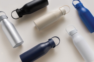 Logotrade profilreklam bild: Pluto RCS-certifierad återvunnen aluminiumflaska 680 ml