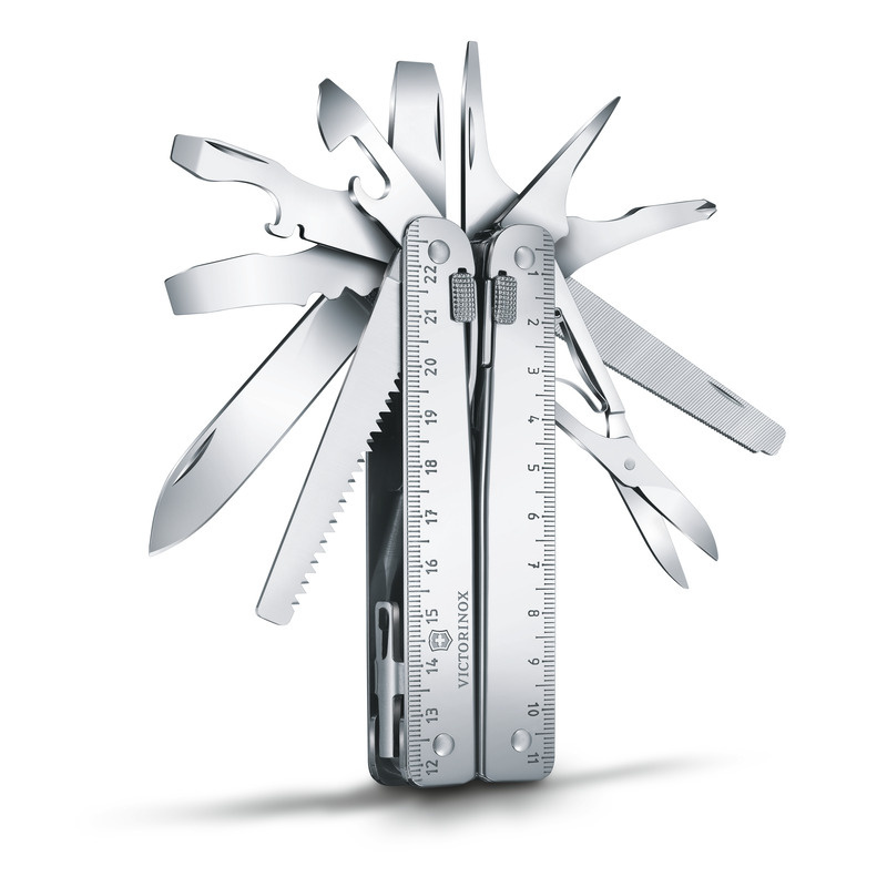 Logotrade profilprodukter bild: SwissTool X - 24 verktyg Victorinox