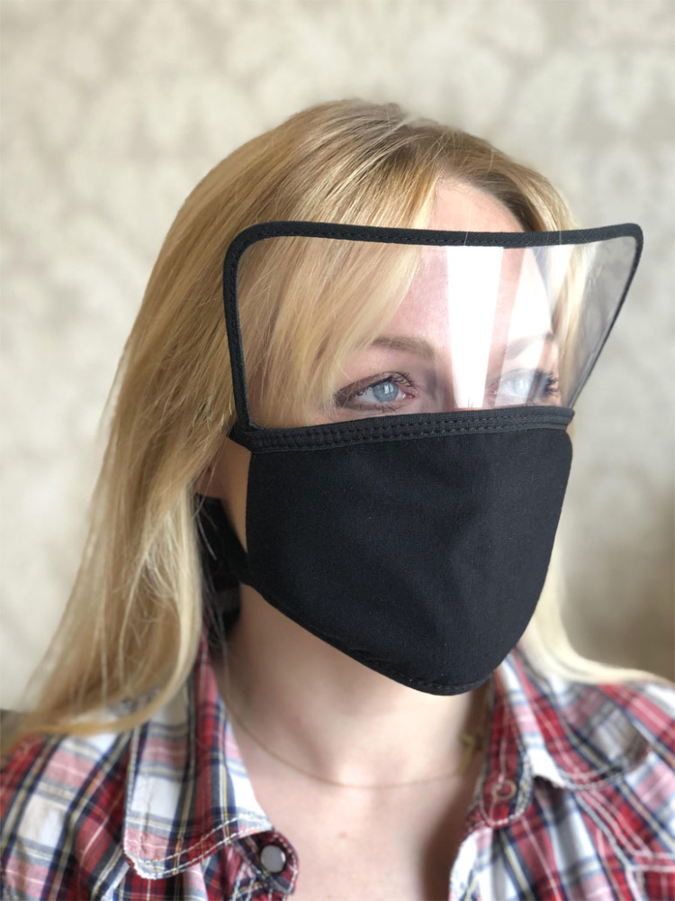 Logotrade presentreklam bild: BRASIL Skyddsvisirmask 1381165